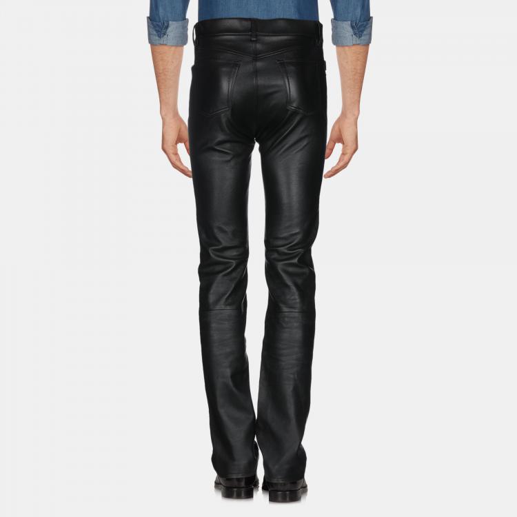 Pre Owned Balenciaga Lambskin Pants 48