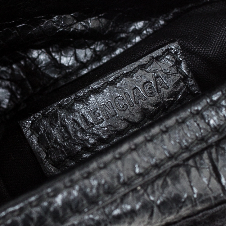 balenciaga leather tag