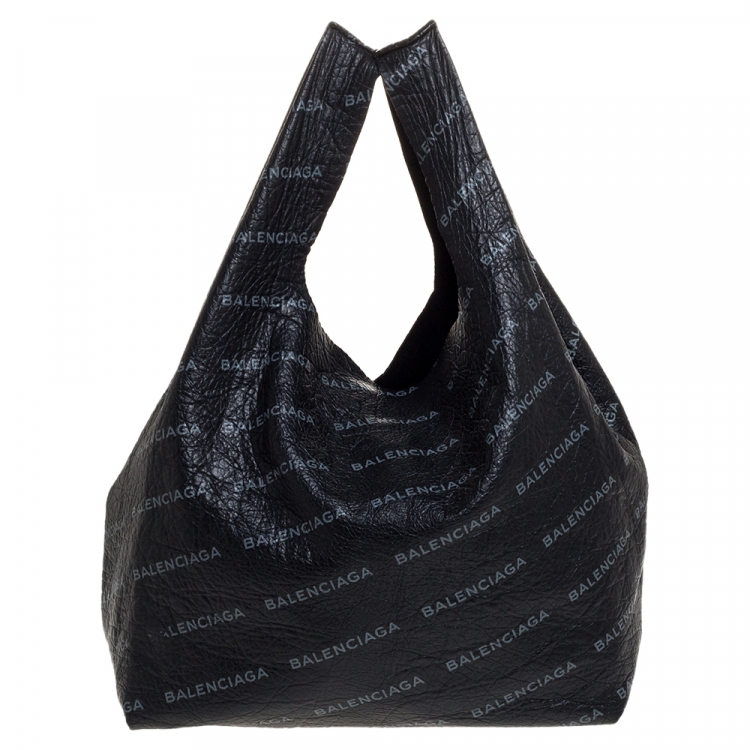 Balenciaga Black Leather Supermarket Shopper Bag Balenciaga | The ...