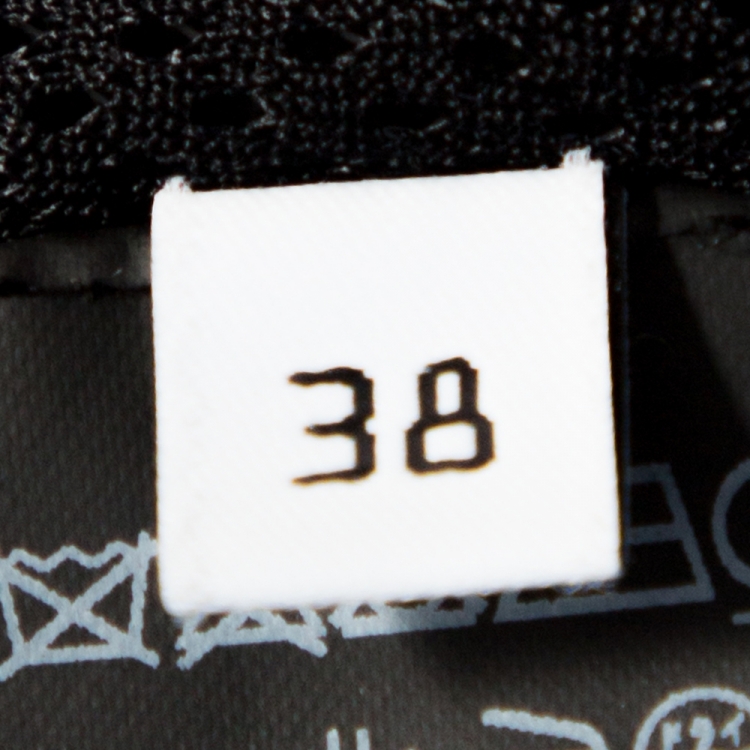 Pre Owned Balenciaga Black & White Denim & Synthetic Trim Logo Printed Jacket M