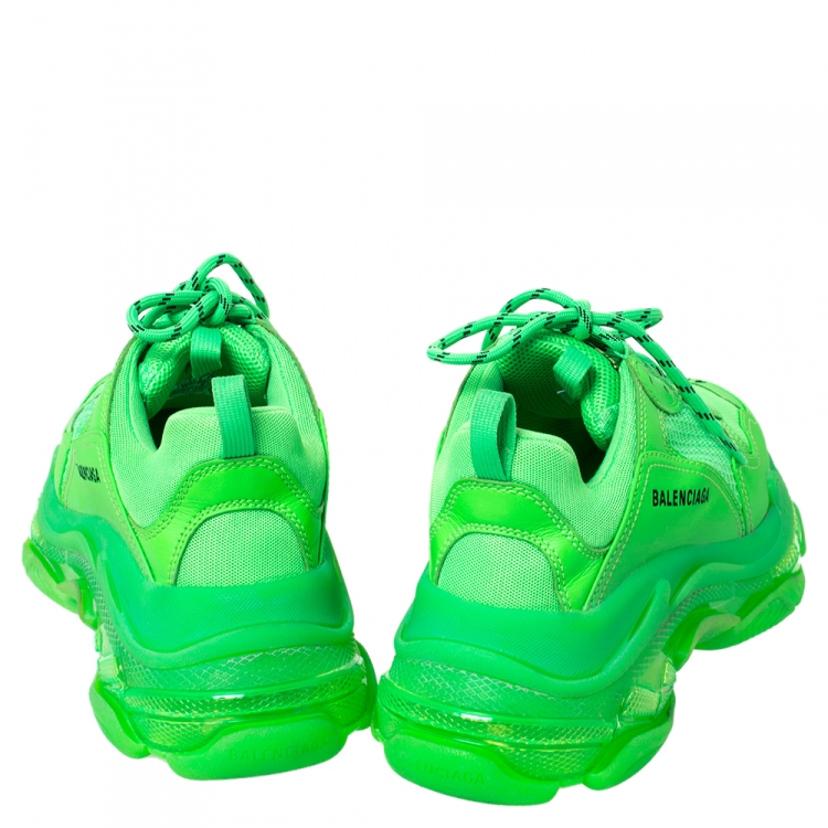 all green balenciaga sneakers