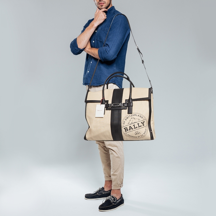 Bally cheapest Canvas Tote