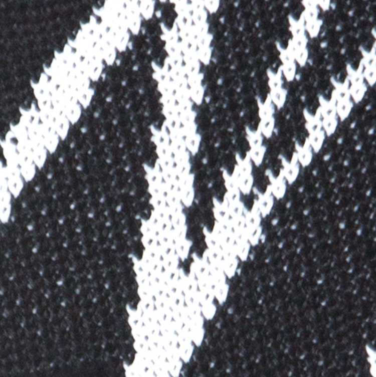 Pre Owned Balmain Black Linen Knit Logo Signature Printed Sweater L