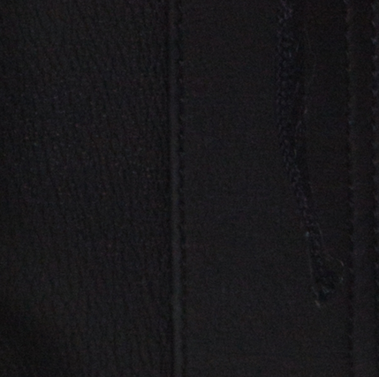 Pre Owned Balmain Black Leather Biker Track Pants XL 