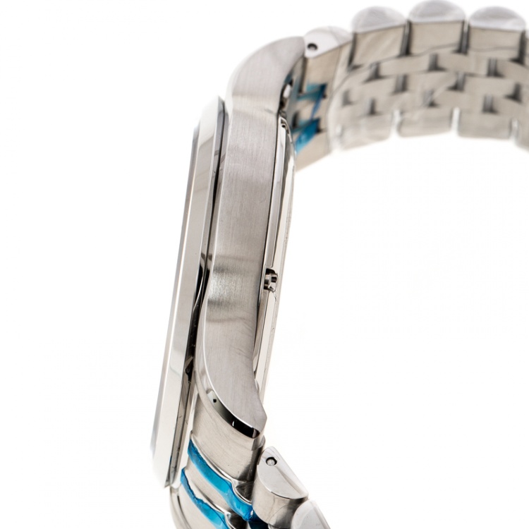 Pre Owned Bernhard H Mayer Silver Stainless Steel Chronos Limited Edition Men's Wristwatch 42MM