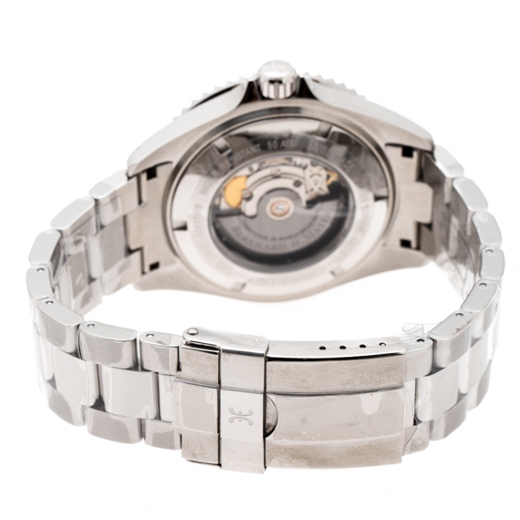 Pre Owned Bernhard H. Meyer Black Stainless Steel Nauticus Austro Limited Edition Men's Wristwatch 45 mm