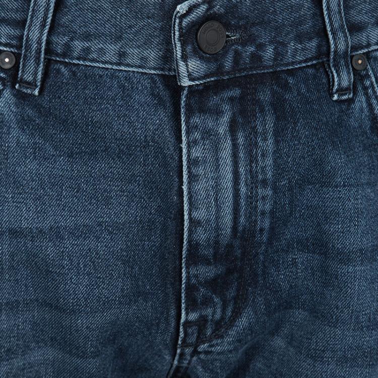 Pre Owned Boss By Hugo Boss Indigo Faded Effect Denim Maine1 Jeans XL