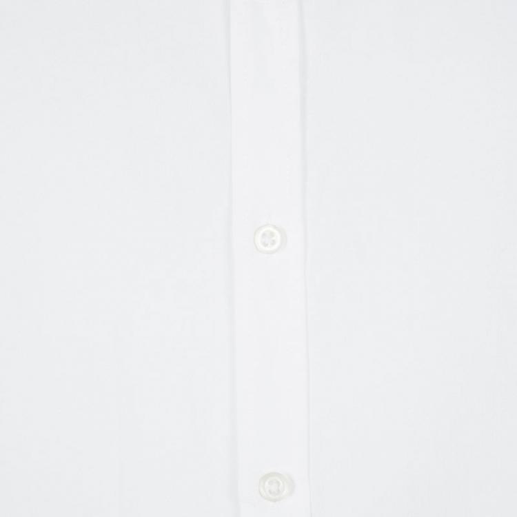 مملوكة مسبقًا Boss Orange By Hugo Boss White Cotton Long Sleeve Slim Fit Espressoe Shirt L