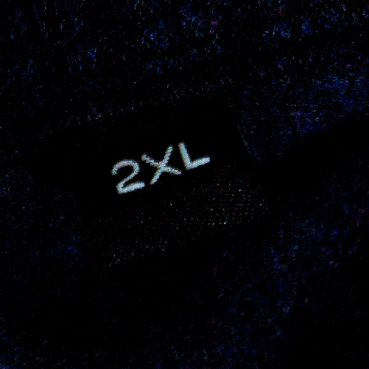 Pre Owned Boss By Hugo Boss Blue Melange Jersey Long Sleeve Button Front Shirt XXL