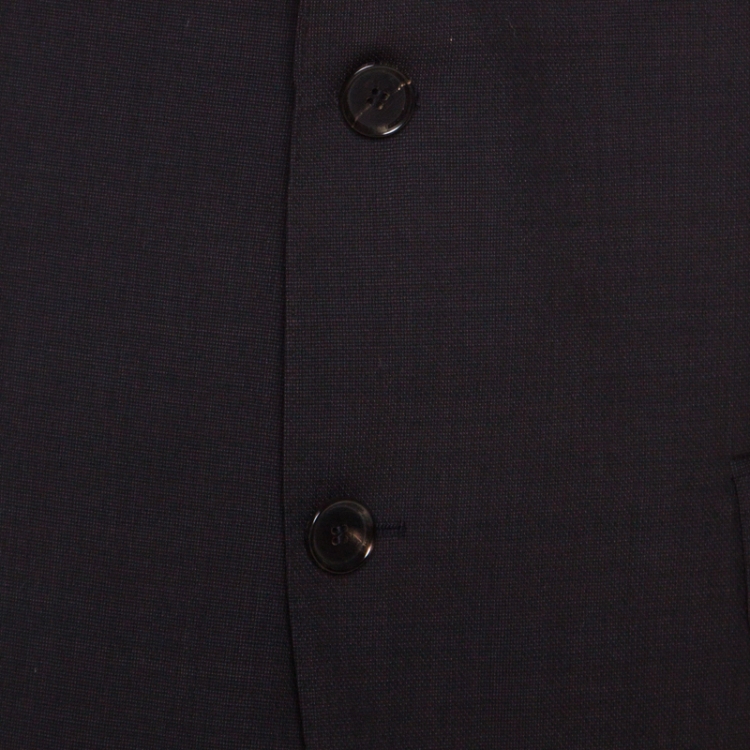 Pre Owned Boss by Hugo Boss Grey Wool Tailored Genius Suit XXL