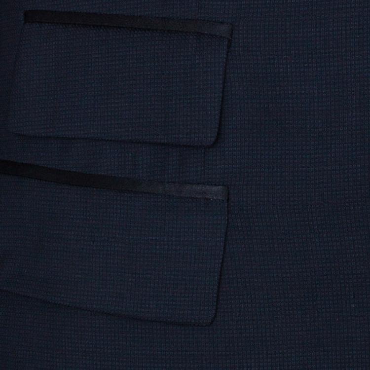 Pre Owned BOSS By Hugo Boss Navy Slim Fit Men's Tuxedo Suit M