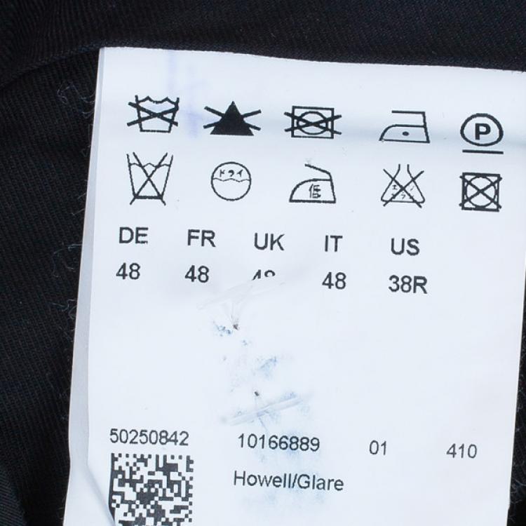 Pre Owned BOSS By Hugo Boss Navy Slim Fit Men's Tuxedo Suit M