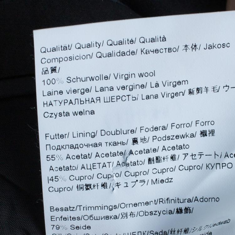 Pre Owned BOSS By Hugo Boss Navy Slim Fit Men's Tuxedo Suit M