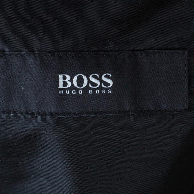 Pre Owned Boss by Hugo Boss Smoking Black Men's Blazer XXL