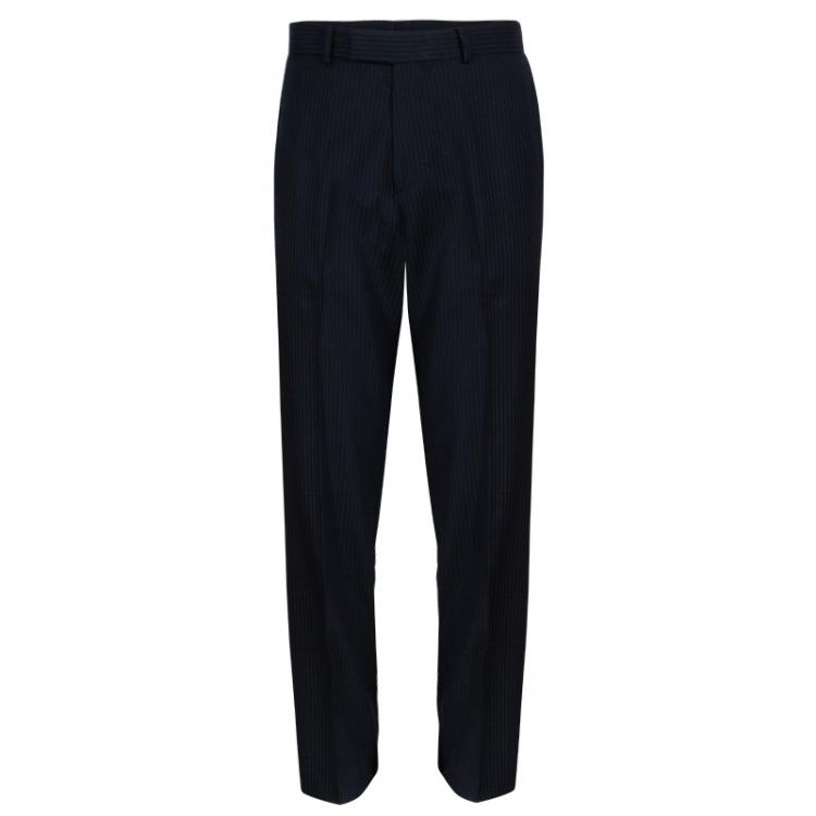 Pre Owned Boss By Hugo Boss Men's Pinstripe Suit M