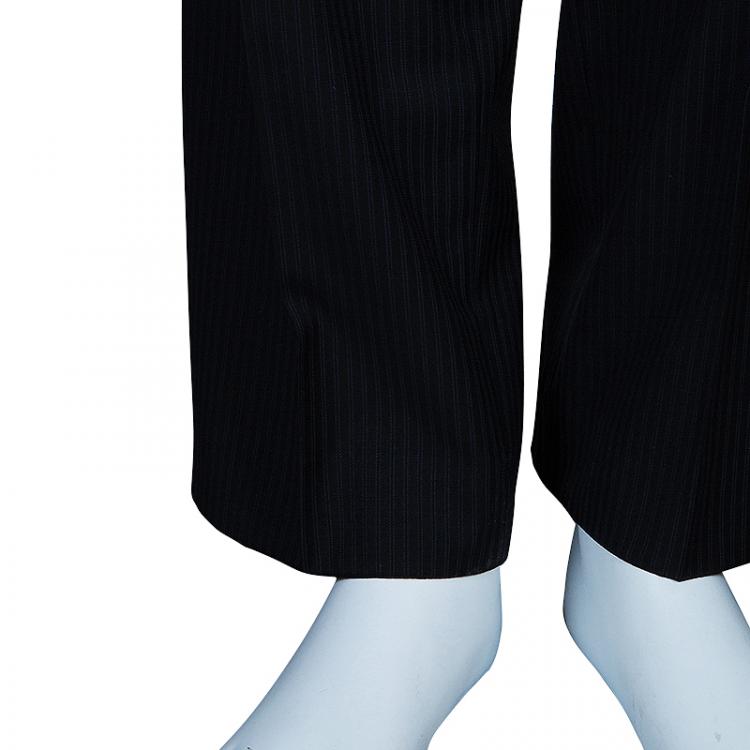 Pre Owned Boss By Hugo Boss Men's Pinstripe Suit M