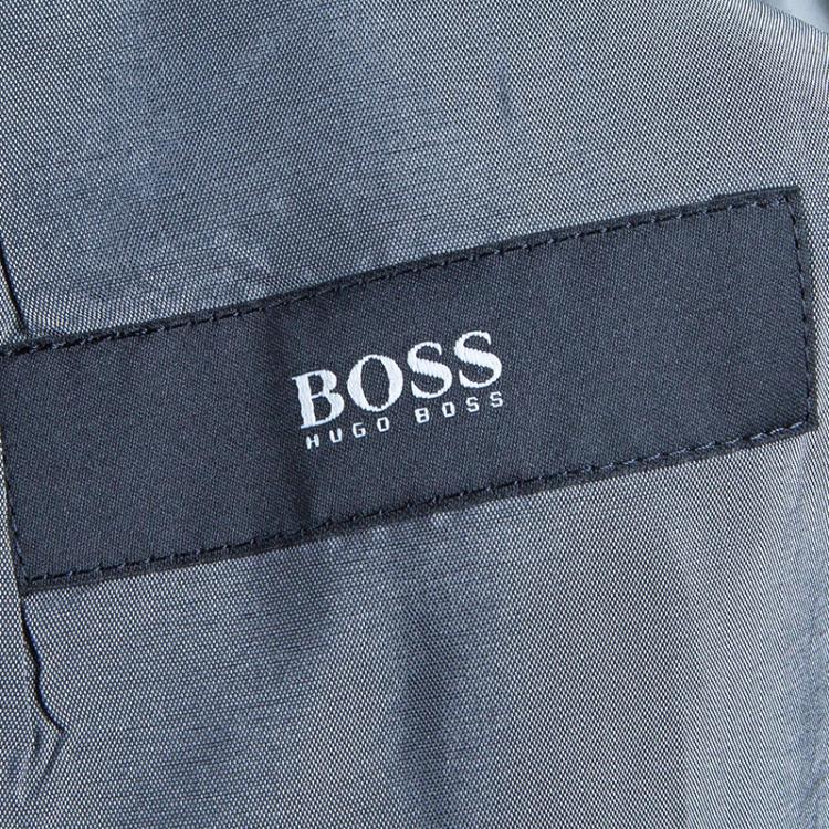 Pre Owned Boss By Hugo Boss Men's Pinstripe Suit M
