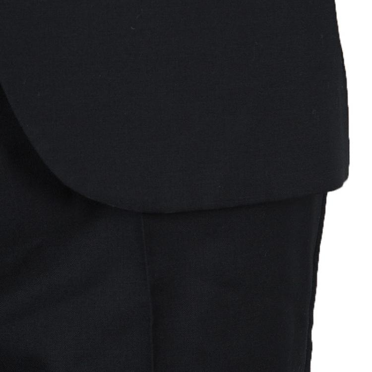 Pre Owned Boss By Hugo Boss Black Regular Fit Tailored Suit M