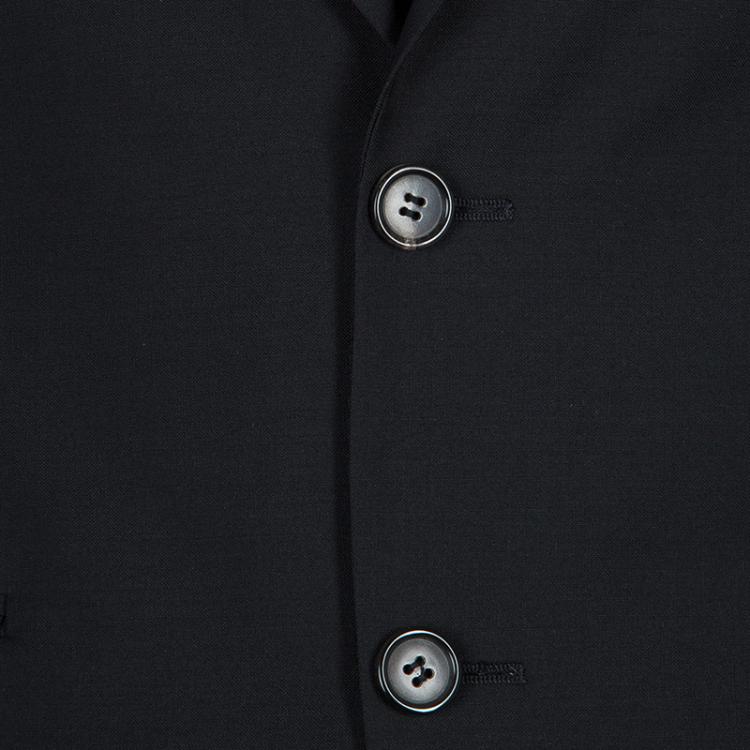 Pre Owned Boss By Hugo Boss Black Regular Fit Tailored Suit M