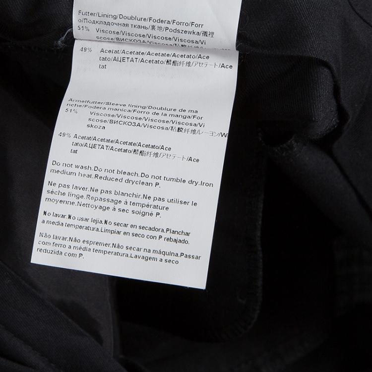 Pre Owned Boss By Hugo Boss Black Regular Fit Tailored Suit M