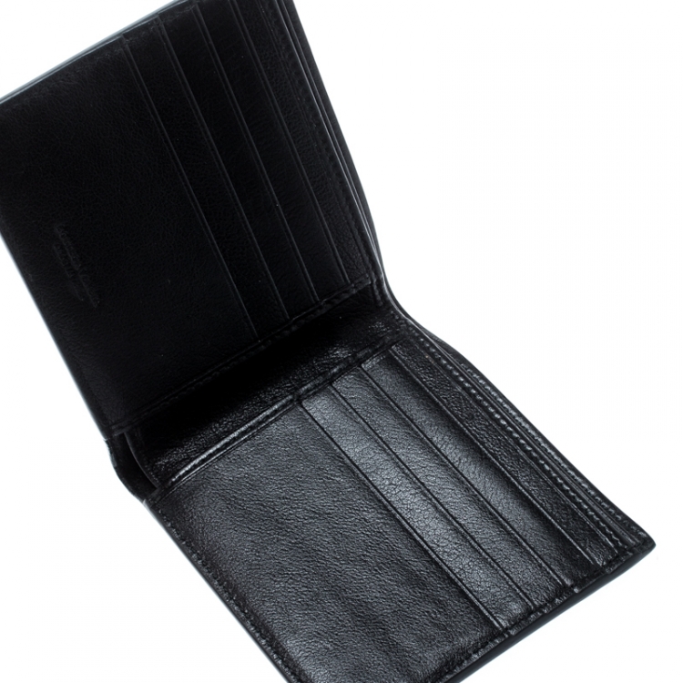 Pre Owned Bottega Veneta Intrecciato Leather Bifold Wallet