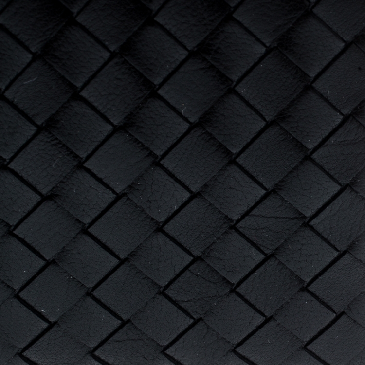 Pre Owned Bottega Veneta Intrecciato Leather Bifold Wallet