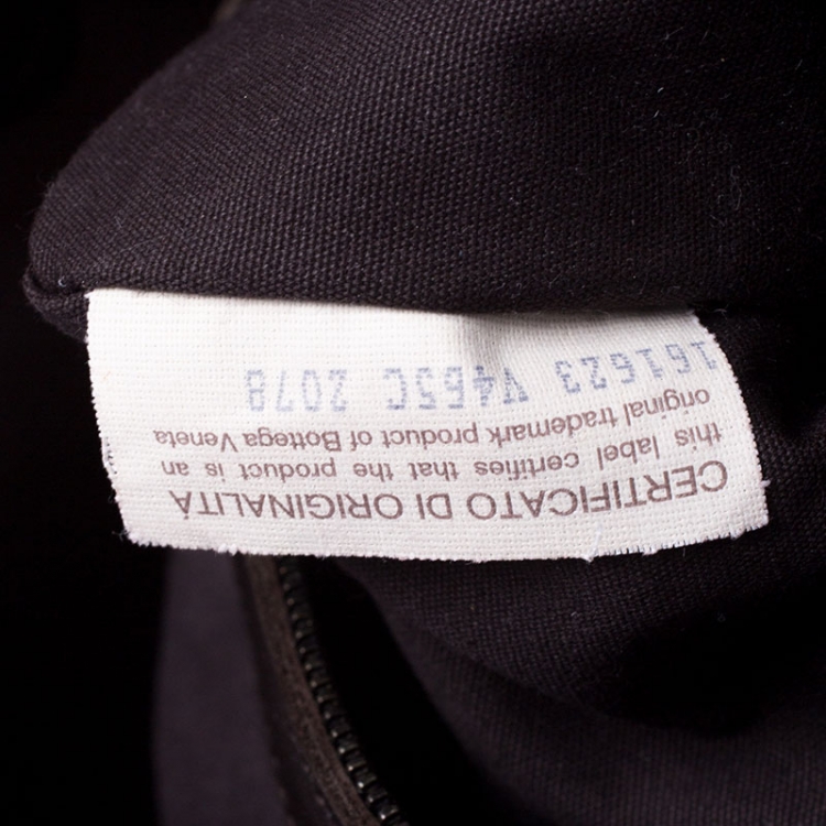 مملوكة مسبقًا Bottega Veneta Dark Brown Intrecciato Nappa Leather Messenger Bag