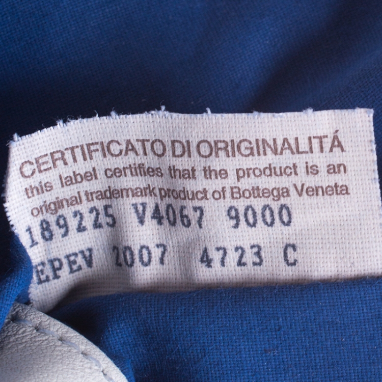 Pre Owned Bottega Veneta White Intrecciato Leather Messenger Bag