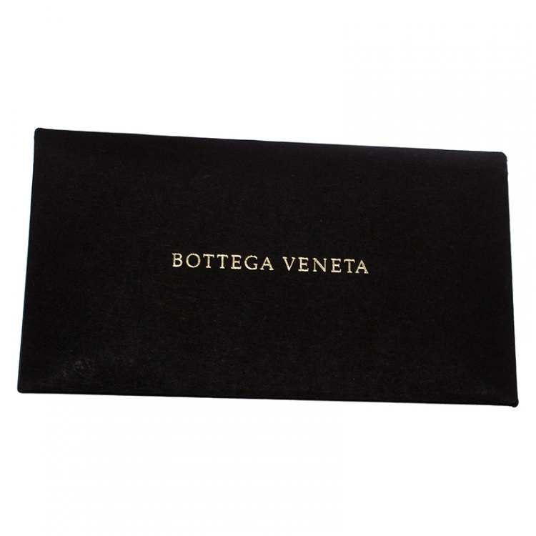 Pre Owned Bottega Veneta Burgundy Intreciatto Leather Bifold Wallet