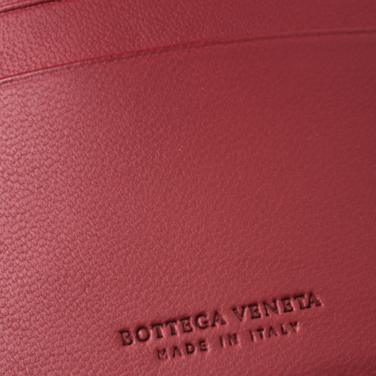 Pre Owned Bottega Veneta Black Intrecciato Leather Bi-Fold Wallet