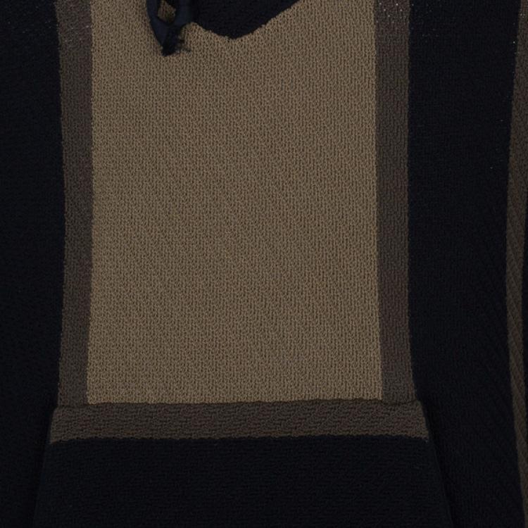 Pre Owned Bottega Veneta Men's Patterned Knit Cotton Sweater M