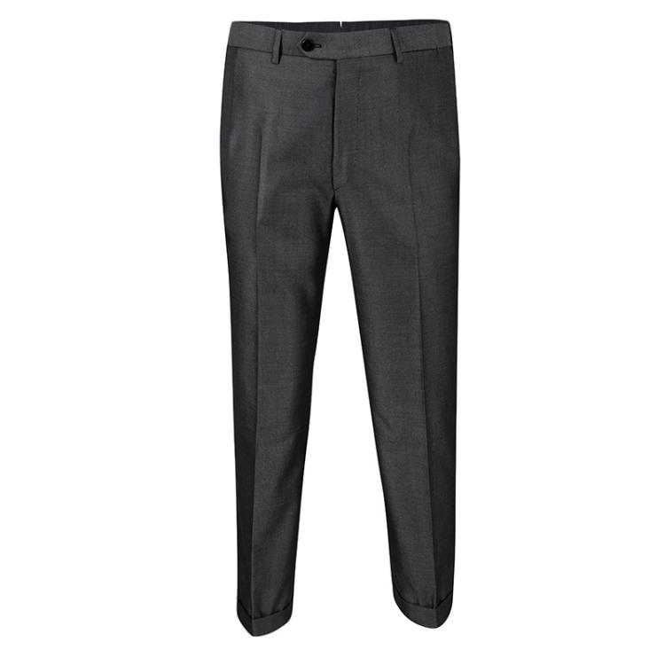 Pre Owned Brioni Grey Wool and Silk Blend Regular Fit Suit M