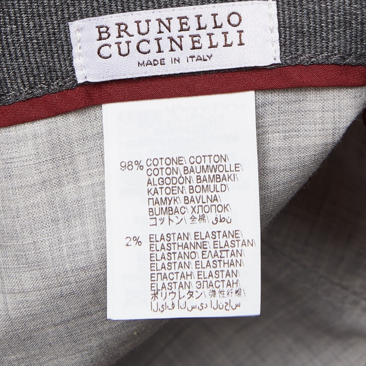 Pre Owned Brunello Cucinelli Beige Cotton Cap L
