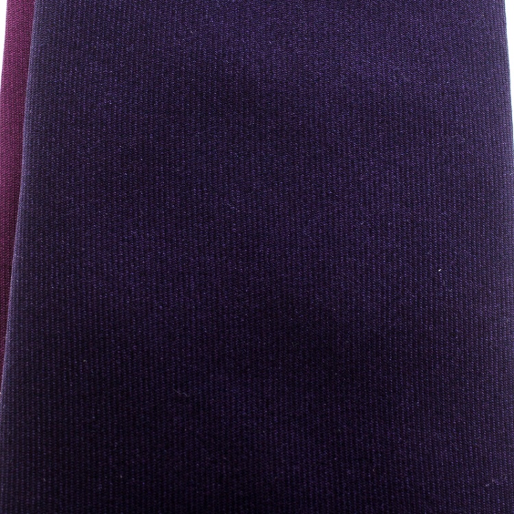 Pre Owned Burberry London Bright Purple Ombre Silk Skinny Tie