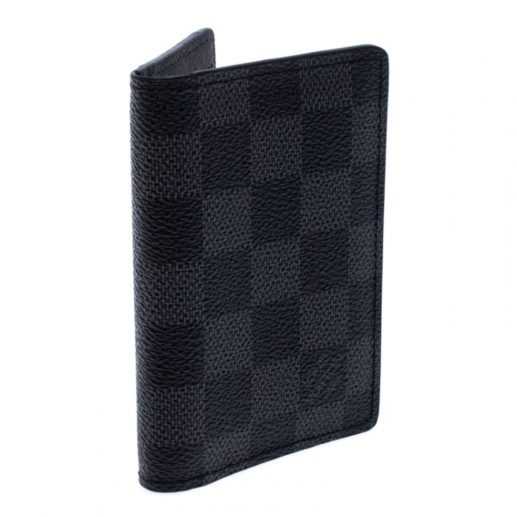 Pre Owned Louis Vuitton Damier Graphite Canvas Pocket Organiser