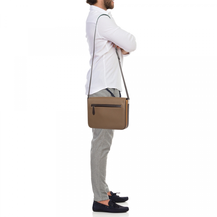 Burberry Multicolor Leather Small Olympia Messenger Bag