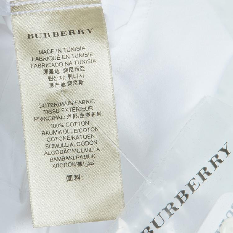 Pre Owned Burberry Tailored Fit Men's Shirt S