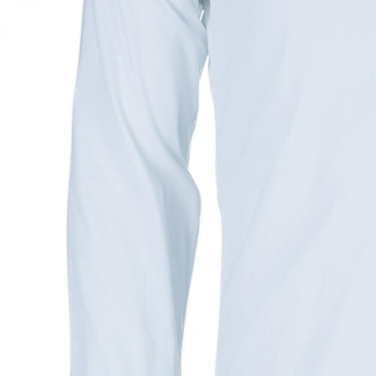 Pre Owned Burberry White Tailored Fit Men's Shirt EU38