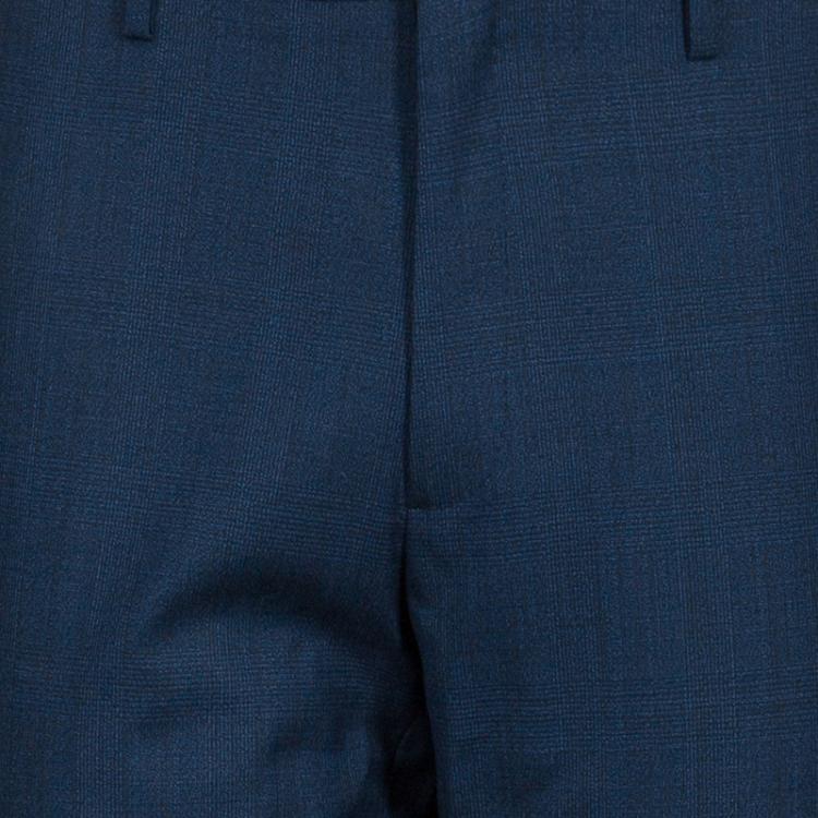 Pre Owned Burberry Blue Regular Fit Tailored Suit M