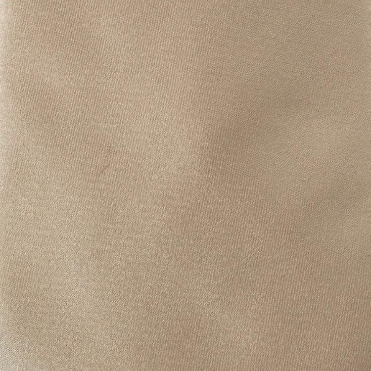 Pre Owned Burberry Gold Silk Tie