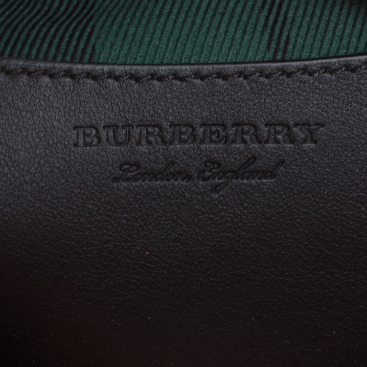 Pre Owned Burberry Multicolor Canvas Washbag Pouch