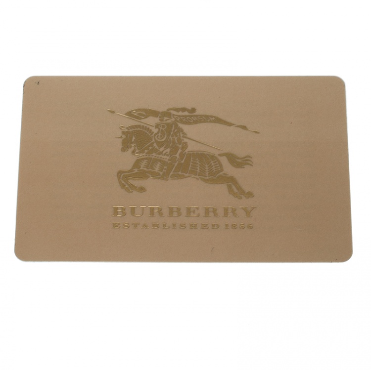 Pre Owned Burberry Grey Beat Check Canvas and Leather Compact Wallet