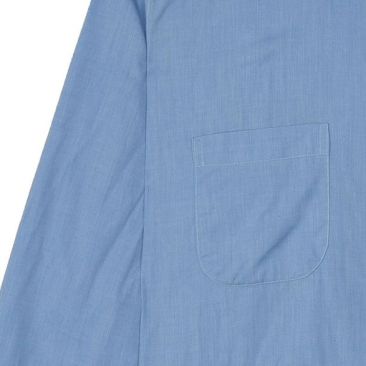 Pre Owned Burberry Light Blue Men's Shirt EU42