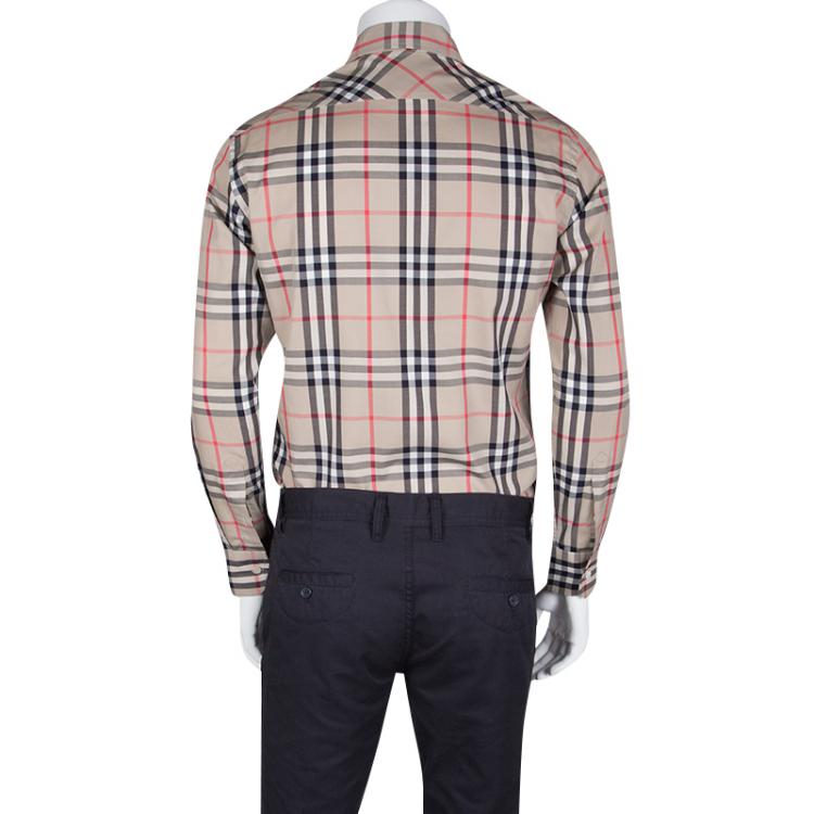 burberry nova check shirt