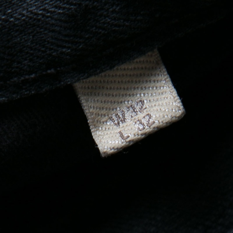Pre Owned Burberry Brit Dark Grey Faded Effect Denim Slim Fit Jeans M