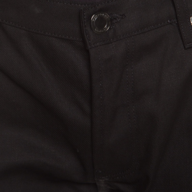 Pre Owned Burberry London Black Regular Fit Steadman Jeans L