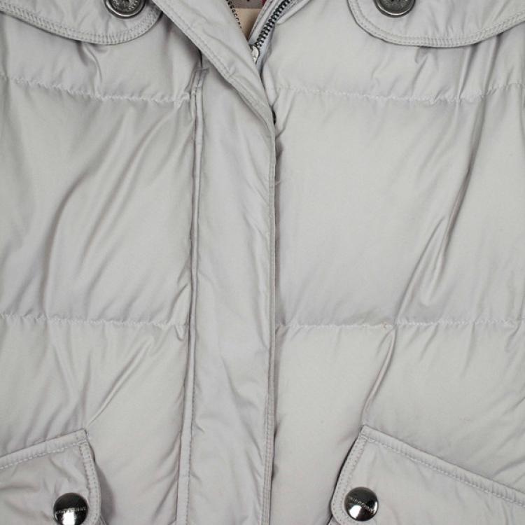 Pre Owned Burberry Puffer Jacket XS