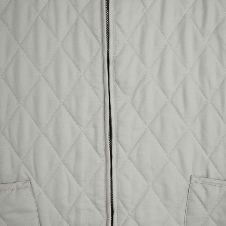 Pre Owned Burberry Brit Quilted Jacket M