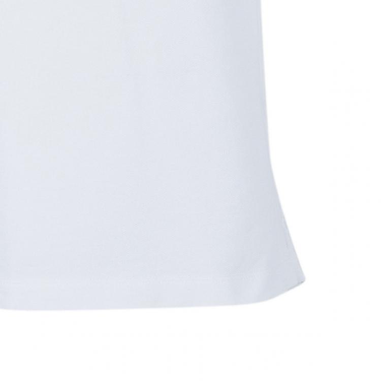 Pre Owned Burberry Men's White Novacheck Collar Polo Shirt L