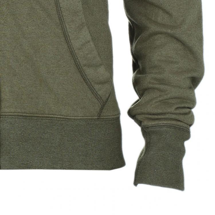 Pre Owned Burberry Men's Green Zip Front Hoodie Jacket L